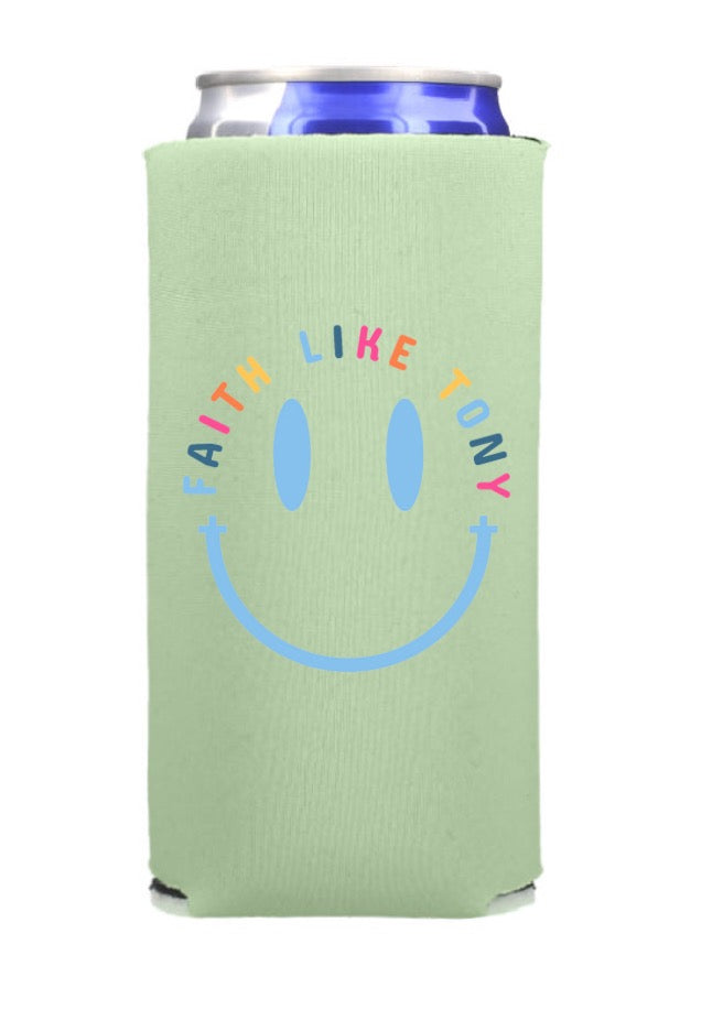 Slim Smiley Koozie